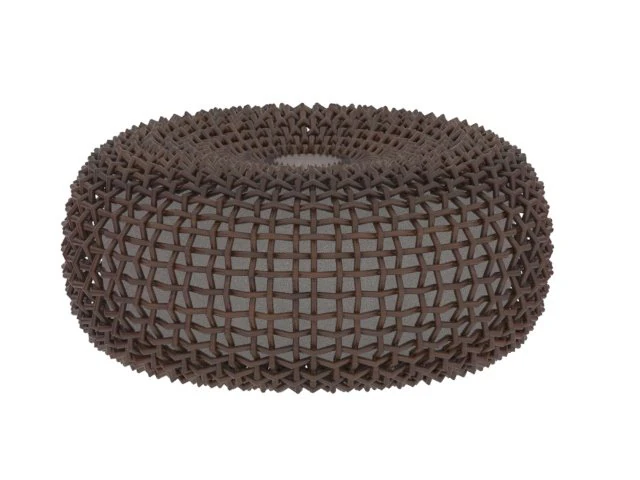 basket chair 3D Model .c4d .max .obj .3ds .fbx .stl .blend 