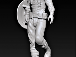 Captain Zelenskyy Statue 3D Print Model