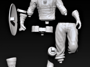 Captain Zelenskyy Statue 3D Print Model