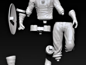 Captain Zelenskyy Statue 3D Print Model