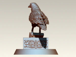 Cuervo Modelo de impresión 3D