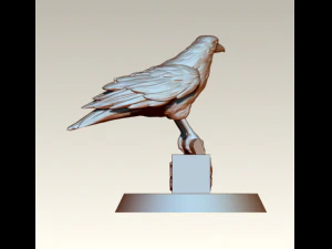 Cuervo Modelo de impresión 3D