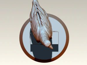 Cuervo Modelo de impresión 3D