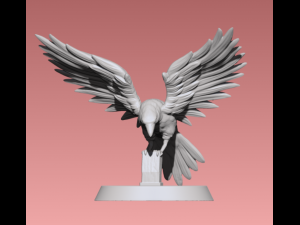 Crow Modèles 3D en vedette