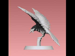 Crow Modèles 3D en vedette