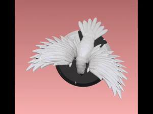 Crow 3D Print Model