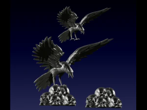 Karga 3D Baskı Modeli