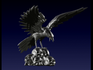 Crow Modèles 3D en vedette