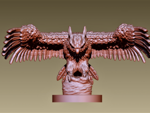 Owl 3D Print Model