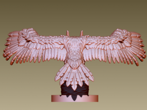 Owl 3D-printmodel