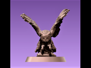 Owl 3D 프린트 모델