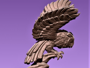Owl 3D 프린트 모델