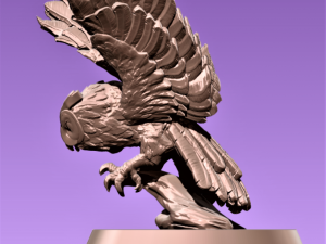Owl 3D 프린트 모델