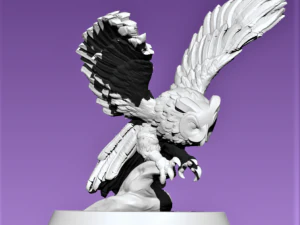 Owl 3D Print Model