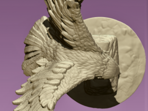 Eagle Model Cetak 3D
