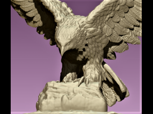 Eagle Model Cetak 3D