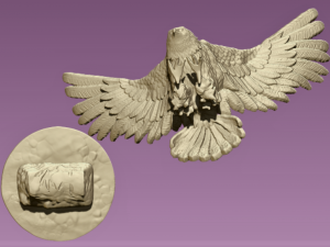 Eagle Model Cetak 3D