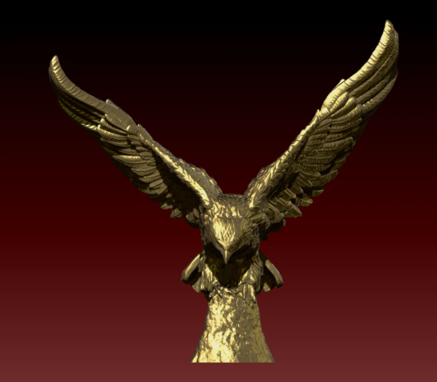 Eagle 3D Print Model .c4d .max .obj .3ds .fbx .stl .blend 