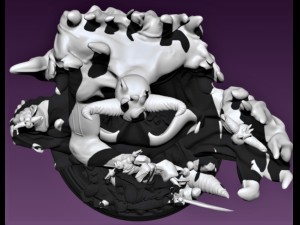Hidan from naruto Shippuden 3Dプリントモデル