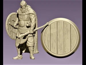 Viking 3D Print Model