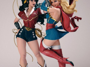 Wonder woman and supergirl Modelo de impresión 3D