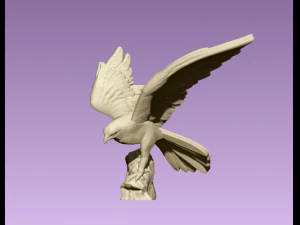 Falc&atilde;o Modelo de Impressão 3D