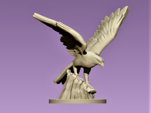 Hawk 3Dプリントモデル