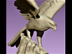 Hawk 3Dプリントモデル