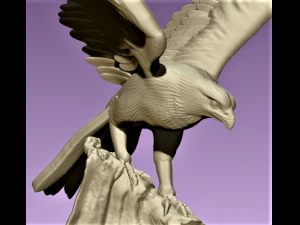 Falc&atilde;o Modelo de Impressão 3D