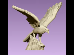 Falc&atilde;o Modelo de Impressão 3D