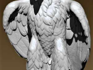 Eagle 3D-printmodel