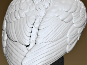 Eagle 3D-printmodel