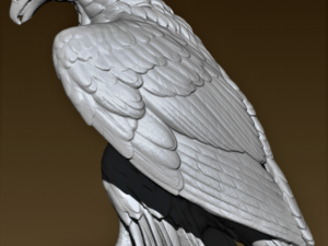 Eagle 3D-printmodel