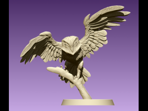 Owl 3D Print Model