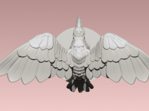 Crow 3D 打印模型