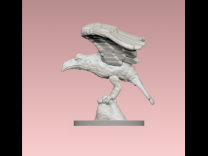 Crow 3D 打印模型