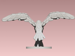 Crow 3D 打印模型
