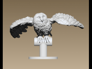 Owl Model do druku 3D