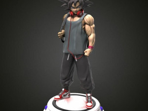 Goku Modelo 3D