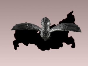 Owl Emblem of the Main Intelligence Directorate 3D Model