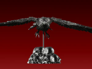 Ястреб 3D Принт Модель