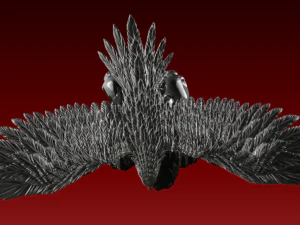 Hawk 3D Print Model