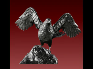 Crow 3D Print Model