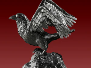 Crow 3D Print Model