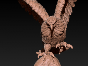 Eagle 3D 打印模型