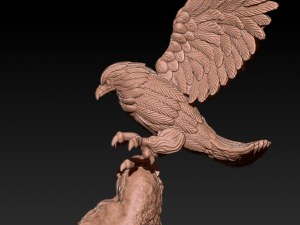 Eagle 3D 打印模型