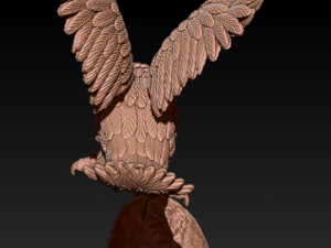 Eagle 3D 打印模型