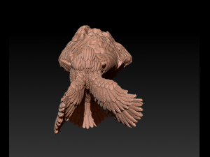 Eagle 3D 打印模型