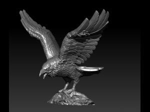 Crow 3D Print Model