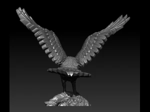 Crow 3D Print Model